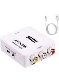 Convertisseur AV To HDMI / Composite Vers HDMI / RCA Vers HDMI - Marque Inconnue